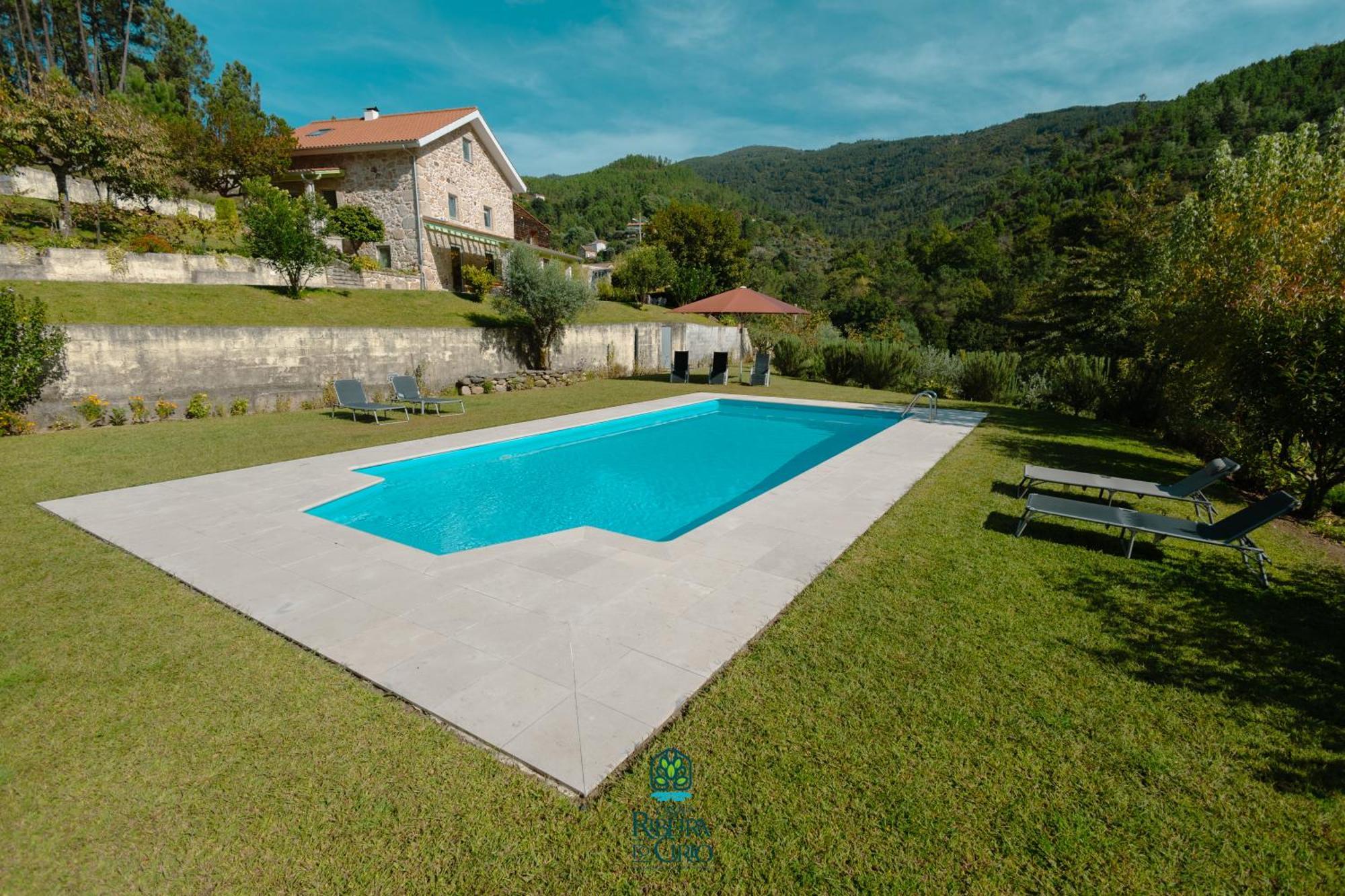 Casa Da Ribeira Do Cirio Pension Seia Buitenkant foto